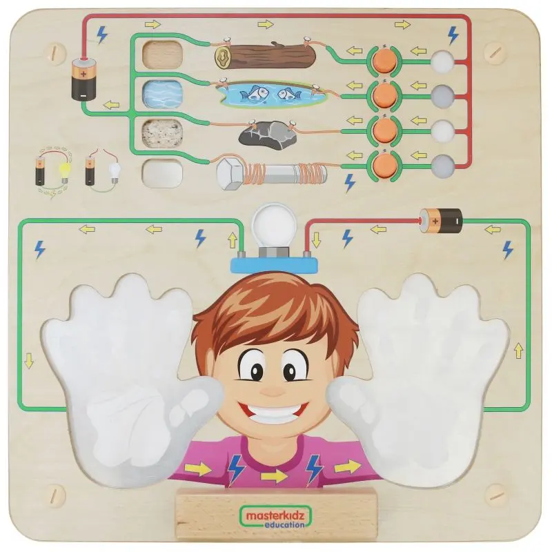 Бизиборд Masterkidz Educational Board ME15518 (Natural)