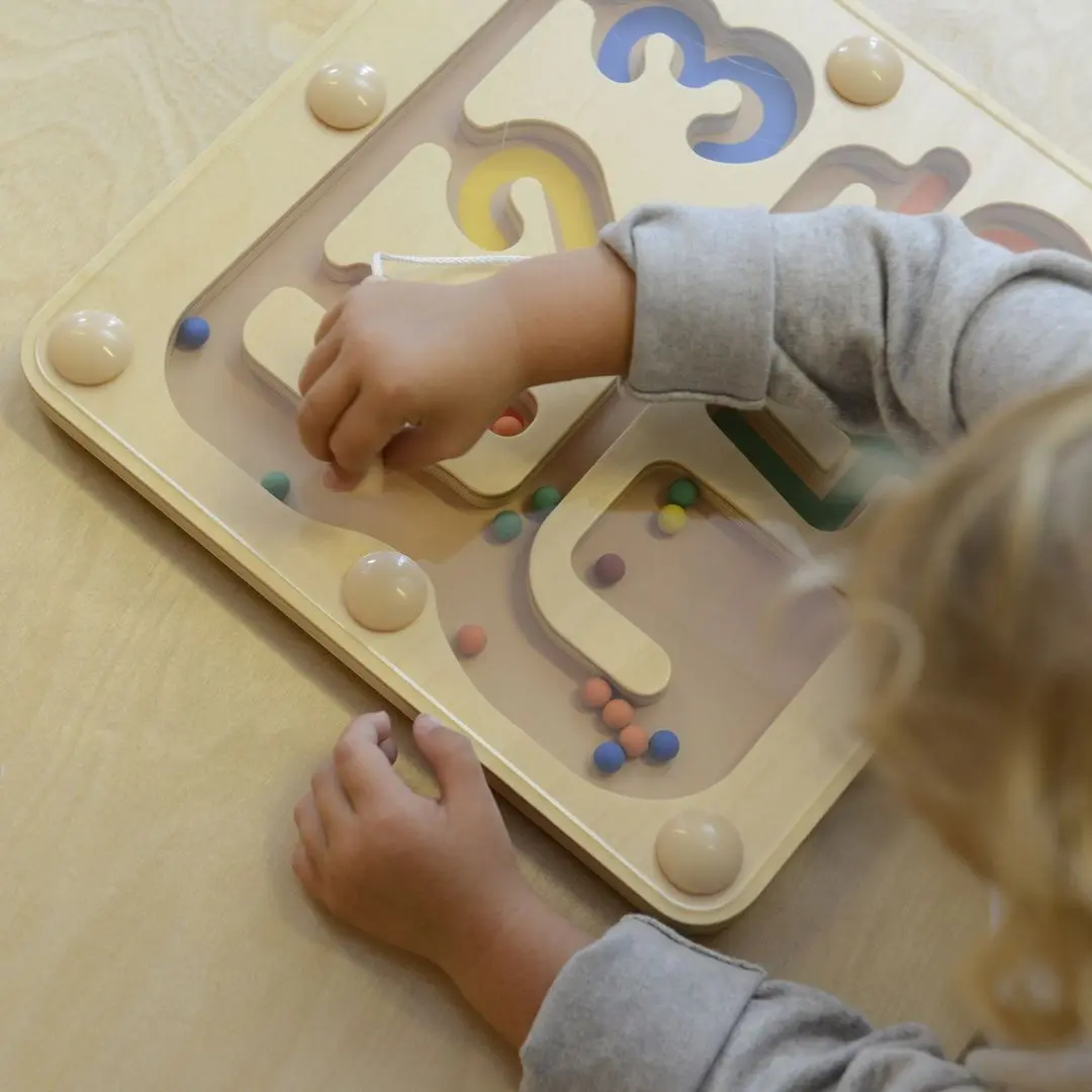 Развивающая игрушка Masterkidz Educational Board MK08886 (Natural) - 4