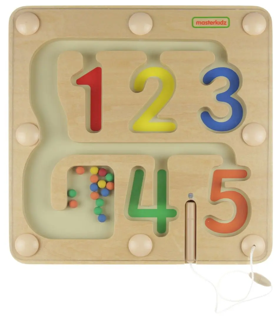 Развивающая игрушка Masterkidz Educational Board MK08886 (Natural)