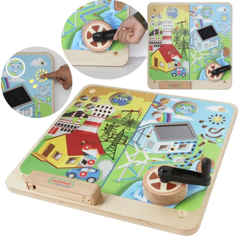 Бизиборд Masterkidz Educational Chalkboard ME15501 (Multicolored) - 2