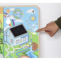 Бизиборд Masterkidz Educational Chalkboard ME15501 (Multicolored) Thumb