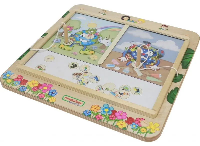 Бизиборд Masterkidz Educational Chalkboard ME16409 (Multicolored) - 2