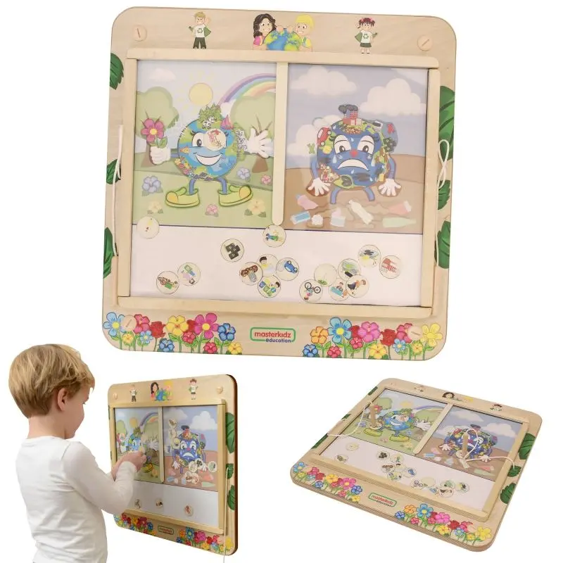 Бизиборд Masterkidz Educational Chalkboard ME16409 (Multicolored) - 3