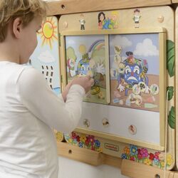 Бизиборд Masterkidz Educational Chalkboard ME16409 (Multicolored) Thumb
