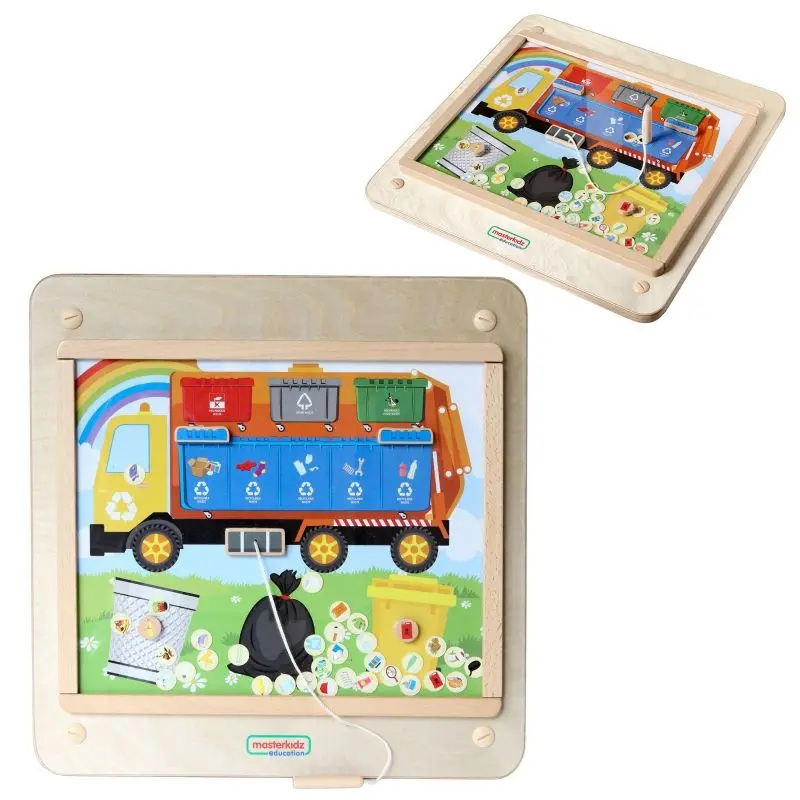 Головоломка Masterkidz Educational Chalkboard ME16423 (Natural) - 2