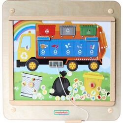 Головоломка Masterkidz Educational Chalkboard ME16423 (Natural)