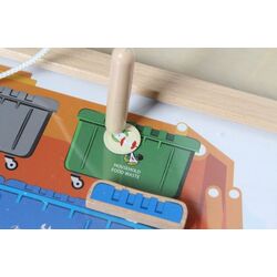 Головоломка Masterkidz Educational Chalkboard ME16423 (Natural) Thumb