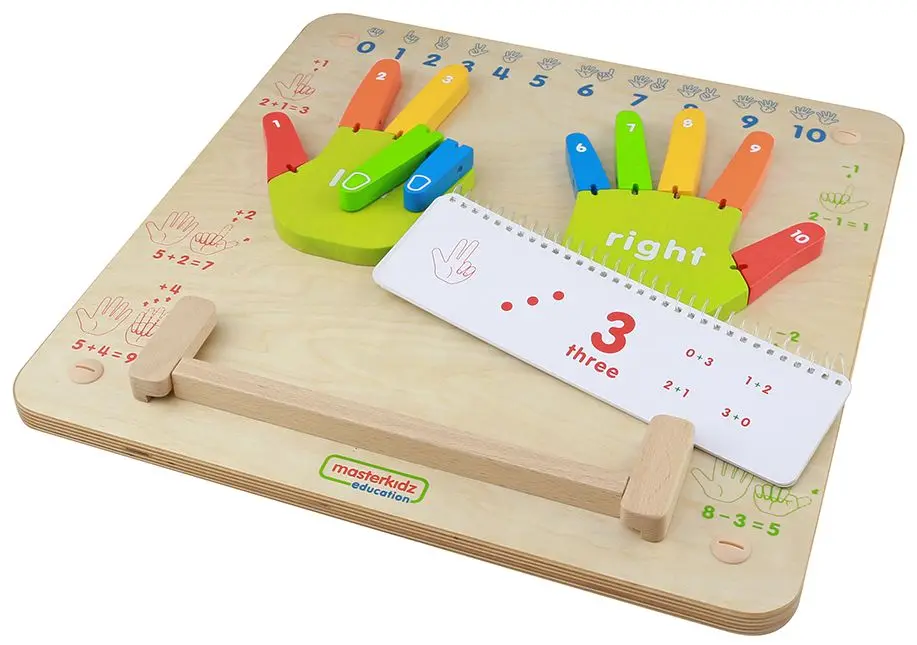 Бизиборд Masterkidz Fingers Counting Board (Natural/Multicolour) - 2