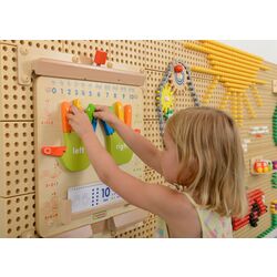 Бизиборд Masterkidz Fingers Counting Board (Natural/Multicolour) Thumb