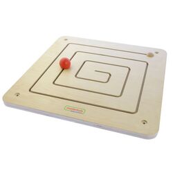 Бизиборд Masterkidz Labyrinth ME03836 (Natural) Thumb