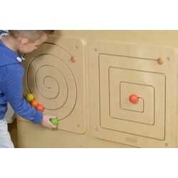 Бизиборд Masterkidz Labyrinth ME03836 (Natural) Thumb
