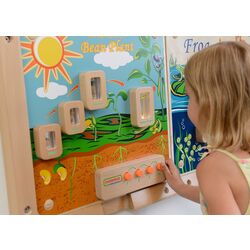 Бизиборд Masterkidz Light-Up Plant Life Cycle Stages Panel ME13217 (Multicolour) Thumb