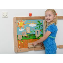 Бизиборд Masterkidz Light-Up Plant Life Cycle Stages Panel ME13217 (Multicolour) Thumb