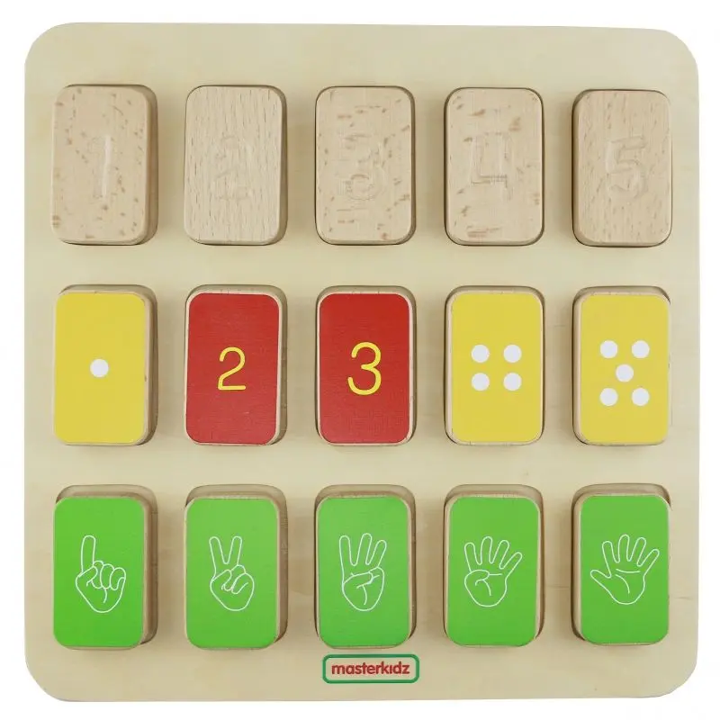Головоломка Masterkidz MK14290 (Natural/Red/Green) - 5