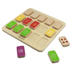 Головоломка Masterkidz MK14290 (Natural/Red/Green)