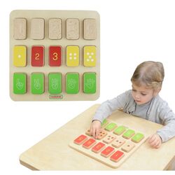 Головоломка Masterkidz MK14290 (Natural/Red/Green) Thumb