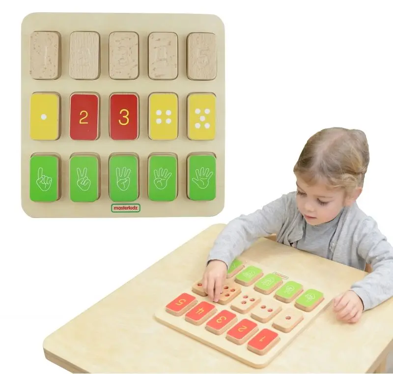 Головоломка Masterkidz MK14290 (Natural/Red/Green) - 3