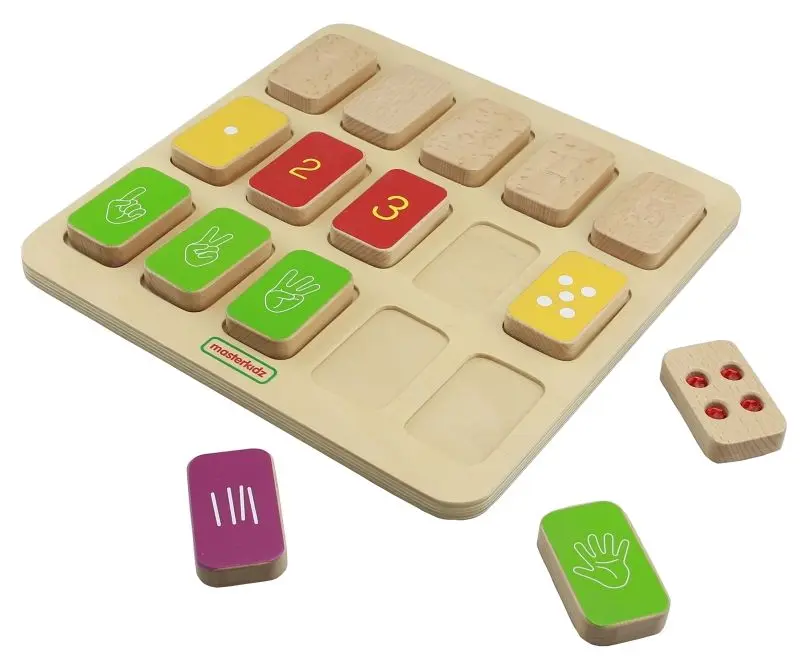 Головоломка Masterkidz MK14290 (Natural/Red/Green)