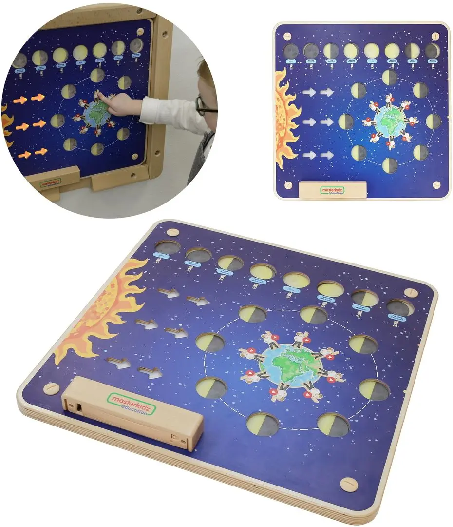 Бизиборд Masterkidz Moon Phases (Blue) - 3