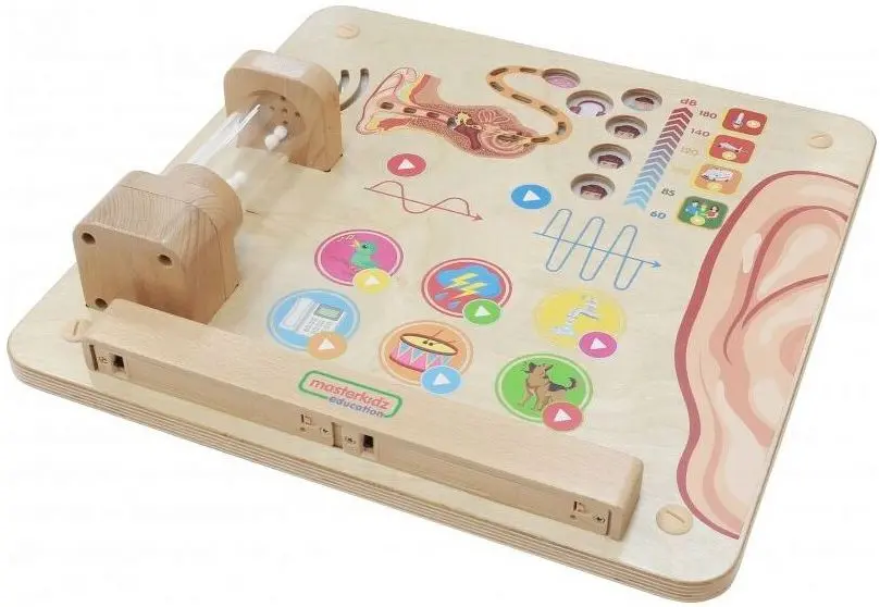 Бизиборд Masterkidz Sense of Hearing (Wood) - 2