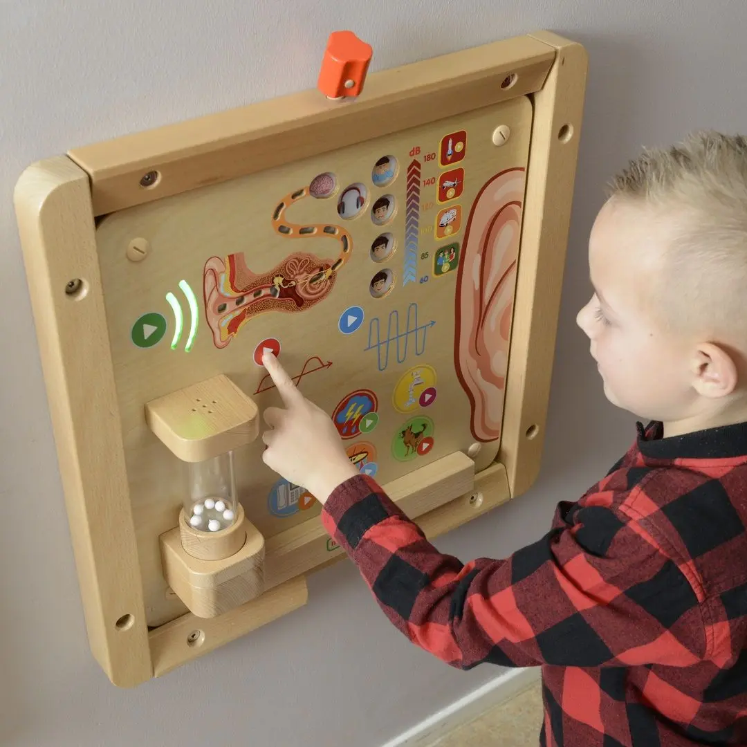 Бизиборд Masterkidz Sense of Hearing (Wood) - 3