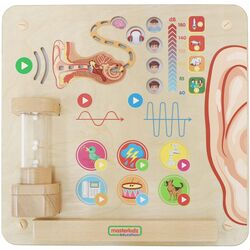 Бизиборд Masterkidz Sense of Hearing (Wood)