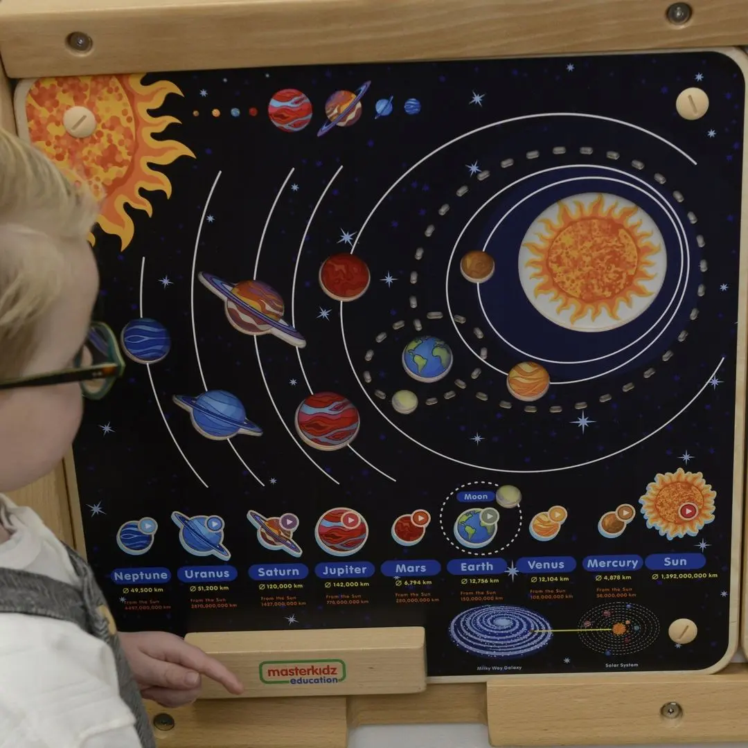Бизиборд Masterkidz Solar System (Wood) - 3