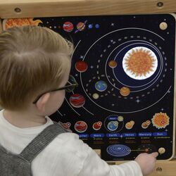 Бизиборд Masterkidz Solar System (Wood) Thumb