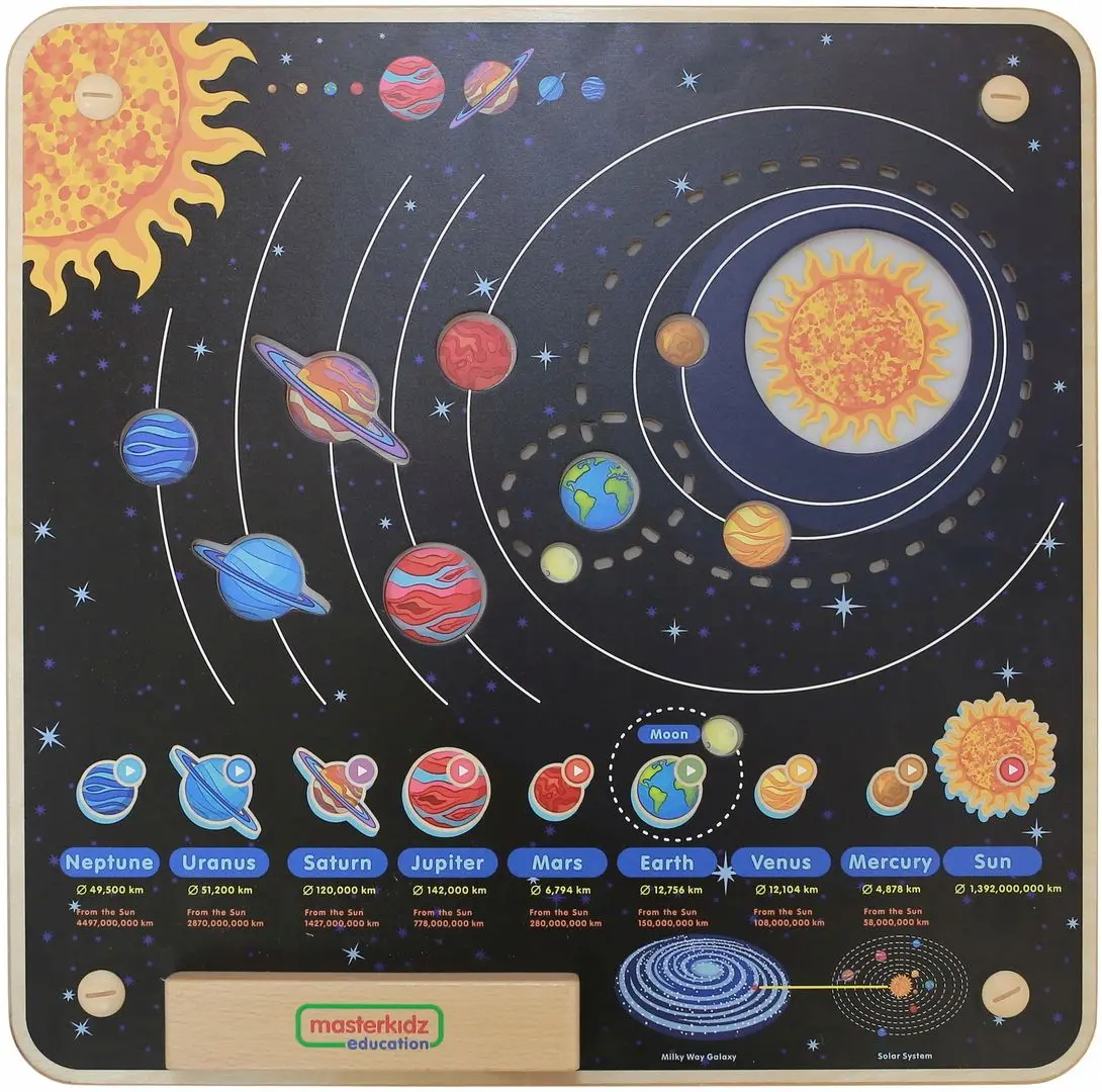 Бизиборд Masterkidz Solar System (Wood)
