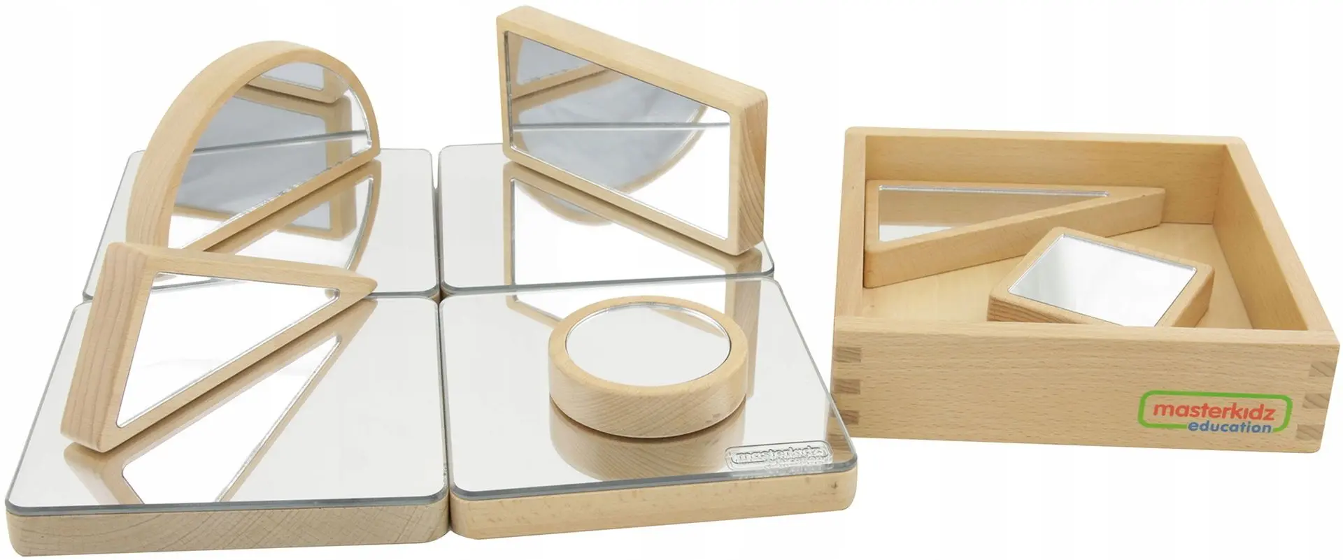 Набор блоков Masterkidz Dry-Wipe (Wood) - 2