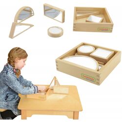 Набор блоков Masterkidz Dry-Wipe (Wood) Thumb