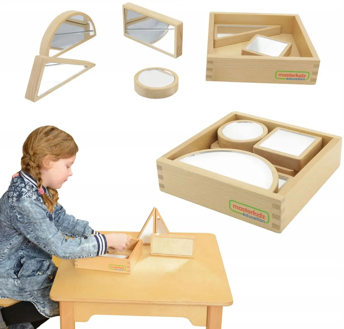 Набор блоков Masterkidz Dry-Wipe (Wood) - 3