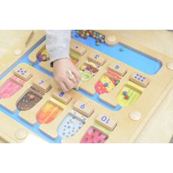 Лабиринт Masterkidz ME14542 (Natural/Blue) Thumb