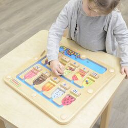 Лабиринт Masterkidz ME14542 (Natural/Blue) Thumb