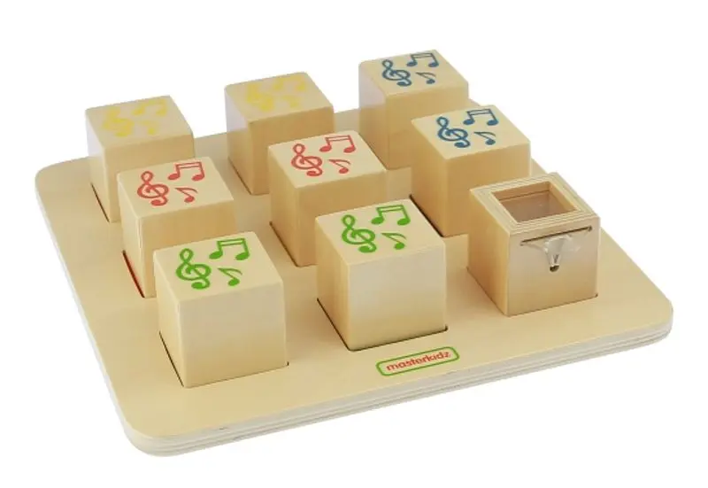 Набор кубиков Masterkidz MK08800 (Natural) - 3