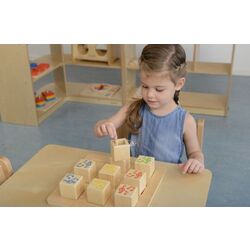 Набор кубиков Masterkidz MK08800 (Natural) Thumb