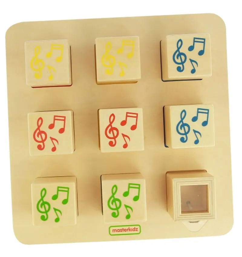 Набор кубиков Masterkidz MK08800 (Natural)