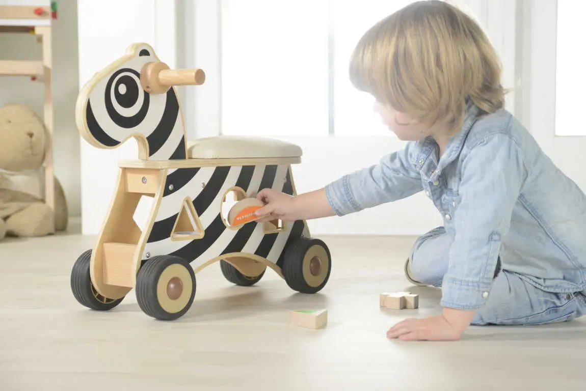 Толокар-сортер Masterkidz MK01054 (Black/White) - 3