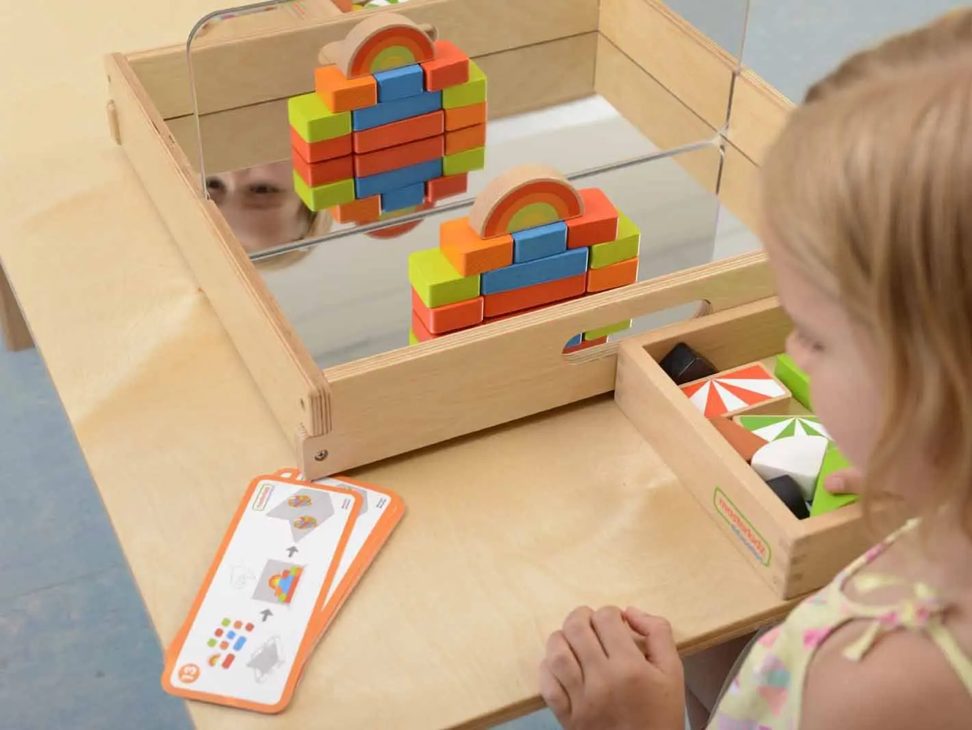 Зеркальный поднос Masterkidz Mirror Fun (Wood) - 3