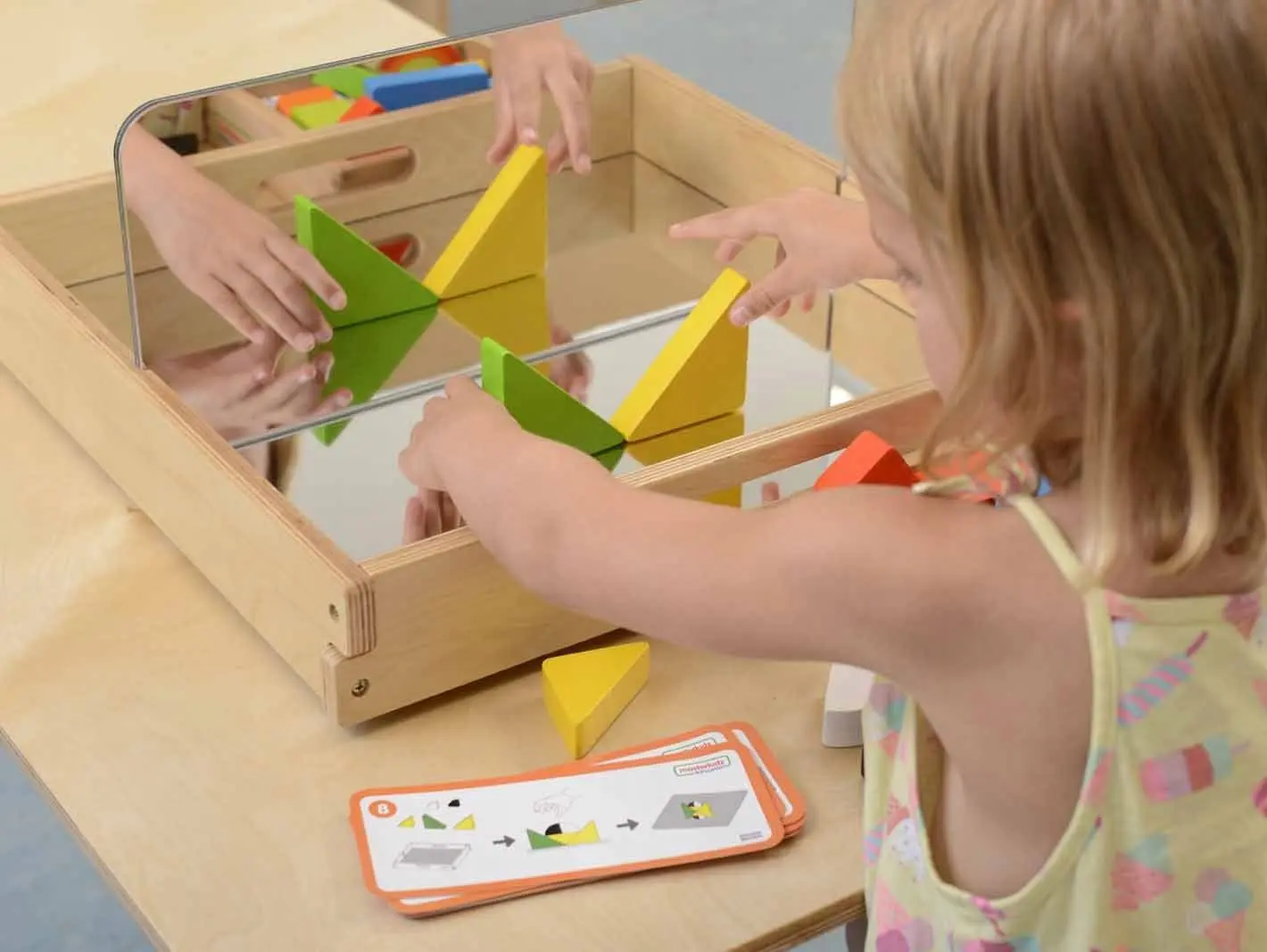 Зеркальный поднос Masterkidz Mirror Fun (Wood) - 5