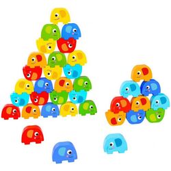 Игра головоломка Tooky Toy Elephant on Elephant (Multicolor) Thumb