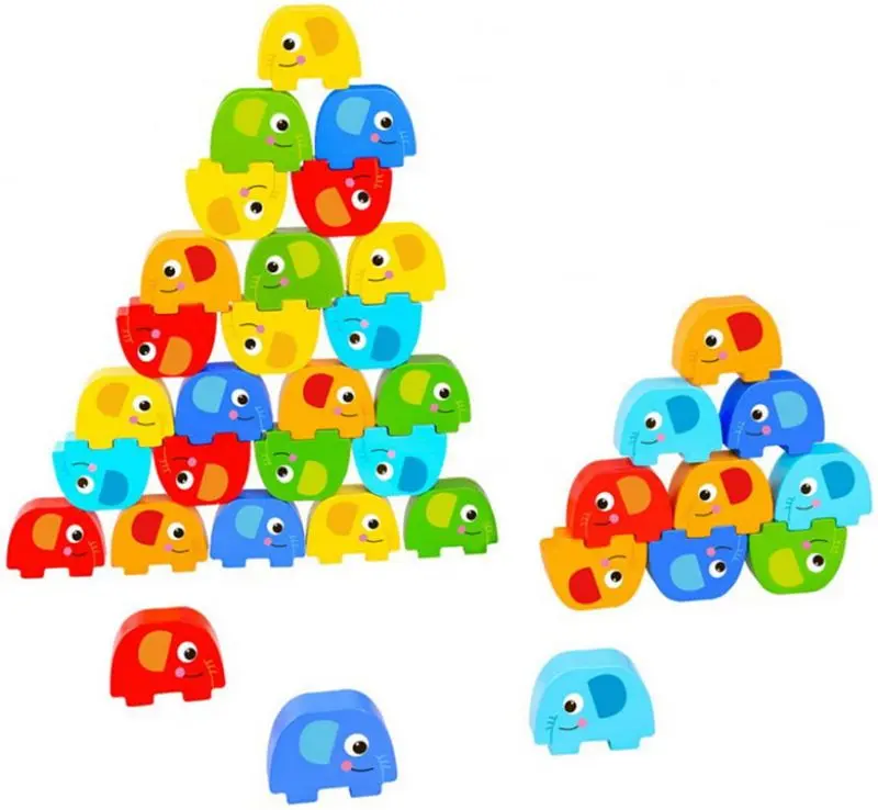 Игра головоломка Tooky Toy Elephant on Elephant (Multicolor) - 2