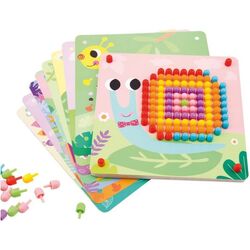 Головоломка Tooky Toy Pin Puzzle (Multicolor) Thumb