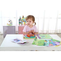Головоломка Tooky Toy Pin Puzzle (Multicolor) Thumb