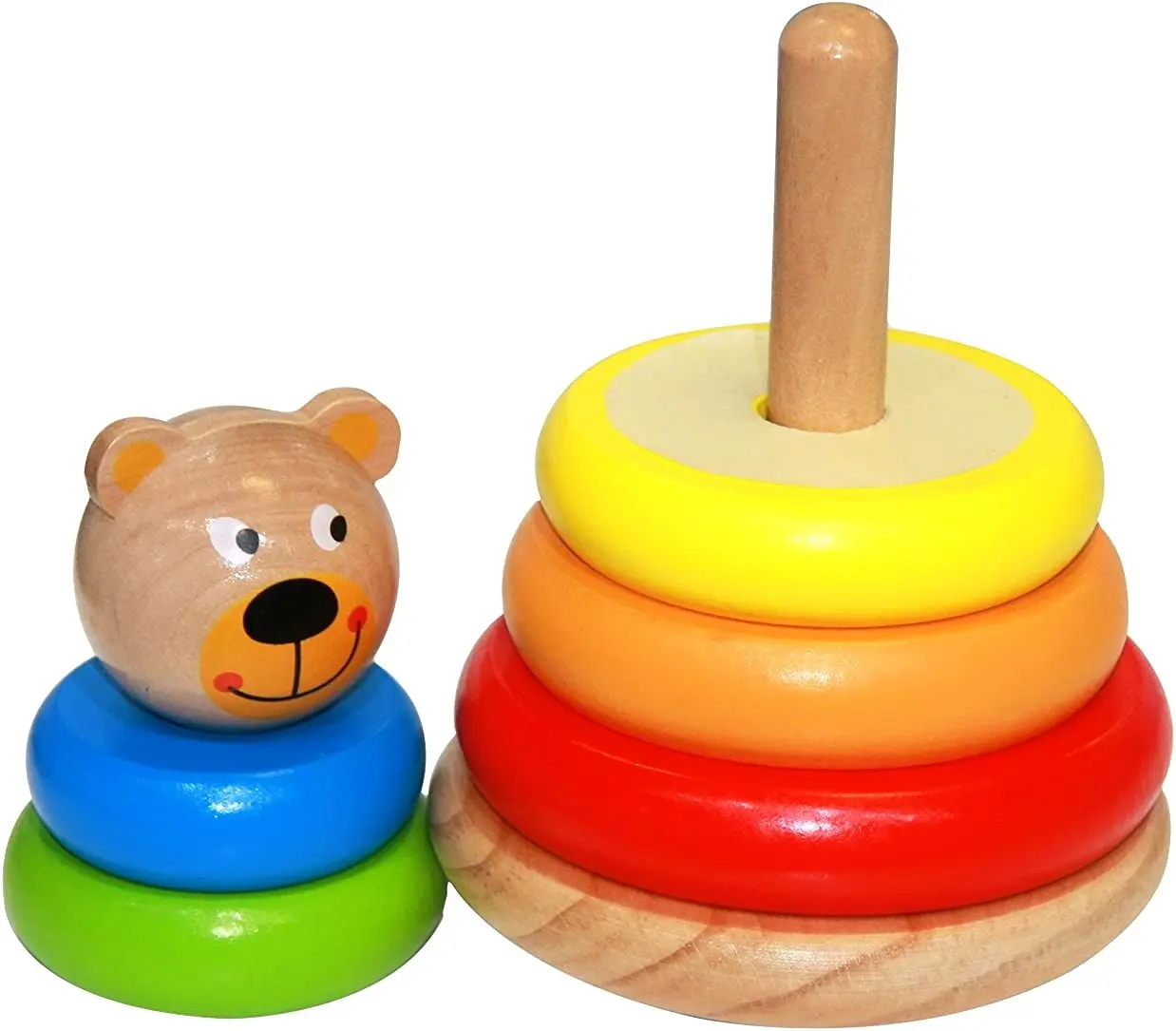 Пирамида Tooky Toy Bear TKF004 (Multicolor) - 3