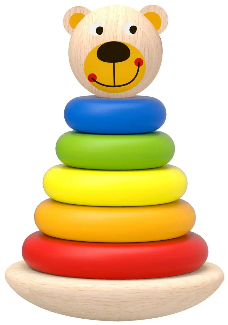 Пирамида Tooky Toy Bear TKF004 (Multicolor)