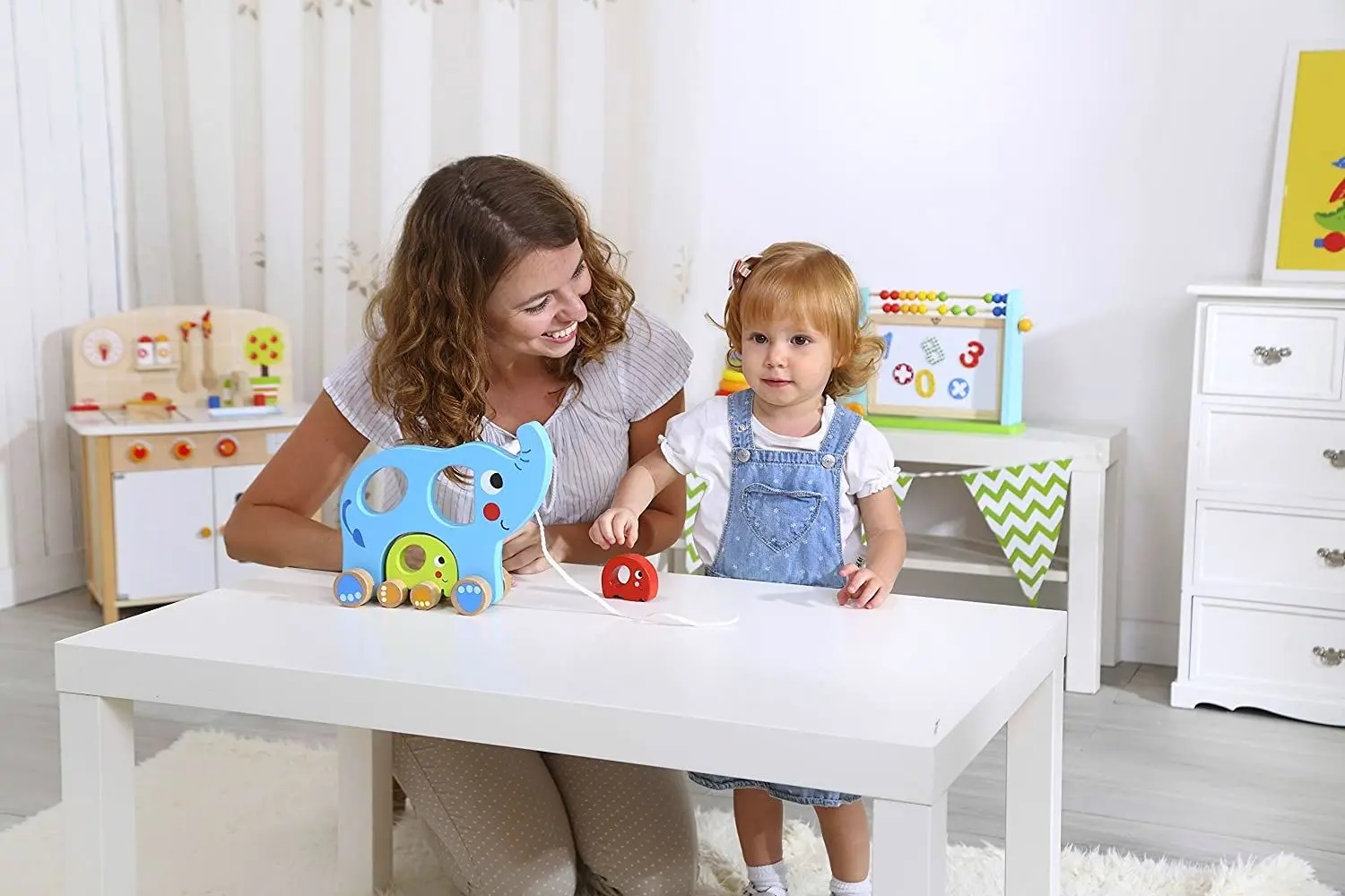 Сортер Tooky Toy Elephant Family TY321 (Multicolor) - 4