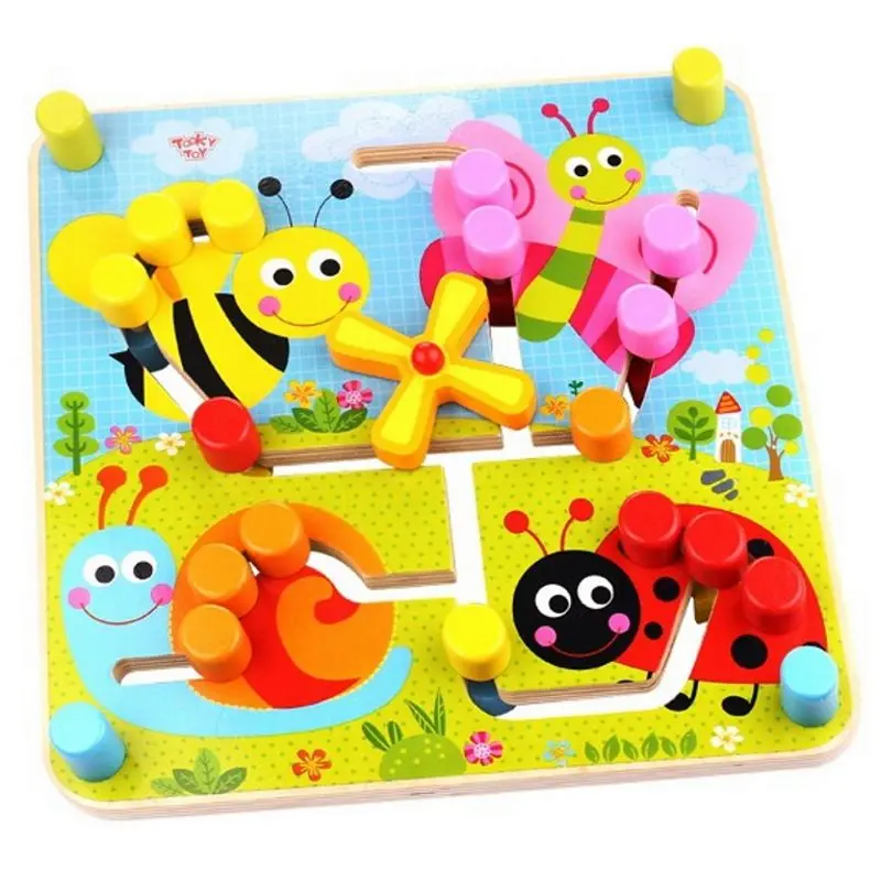 Развивающая игрушка Tooky Toy Labyrinth TKC573 (Multicolor)