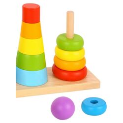 Пирамида Tooky Toy Pyramids TKF008A (Multicolor) Thumb