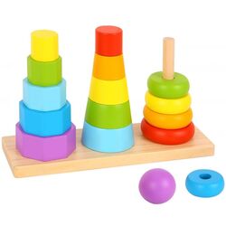 Пирамида Tooky Toy Pyramids TKF008A (Multicolor) Thumb